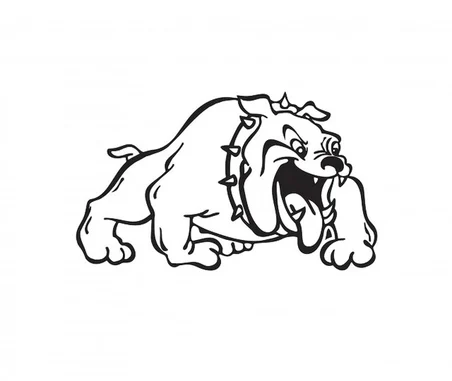 Bulldog Köpek Araba Sticker Yapıştırma 30CM