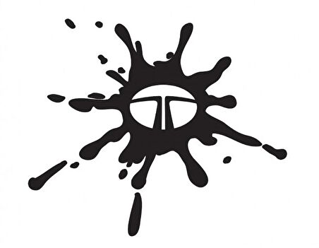 Tata Damla Görünümlü  Sticker Damlası Yapıştırma 2 Adet