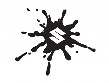 Suzuki Damla Görünümlü  Sticker Damlası Yapıştırma 2 Adet