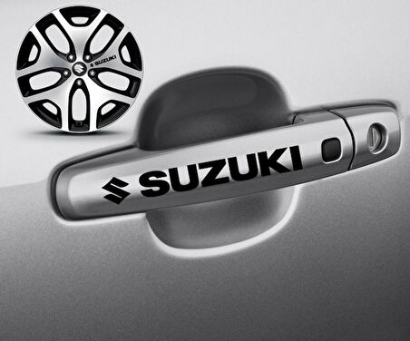 Suzuki Kapı Kolu Sport Sticker Yapıştırma 8 Adet