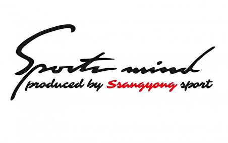 Ssangyyong Mind Sport Far Üstü Oto Sticker Kaput Yapıştırma