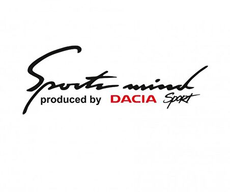 Dacia Mind Sport Far Üstü Oto Sticker Kaput Yapıştırma