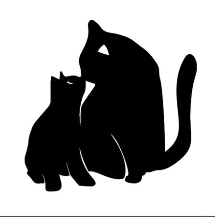 2Li Sevimli Kedi Z Araba Sticker  Yapıştırma