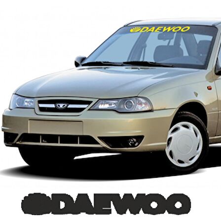 Daewoo Ön Cam Araba Sticker Yapıştırma 30CM En