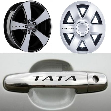 Tata Kapı Kolu Jant Sticker Yapıştırma 8 Ad