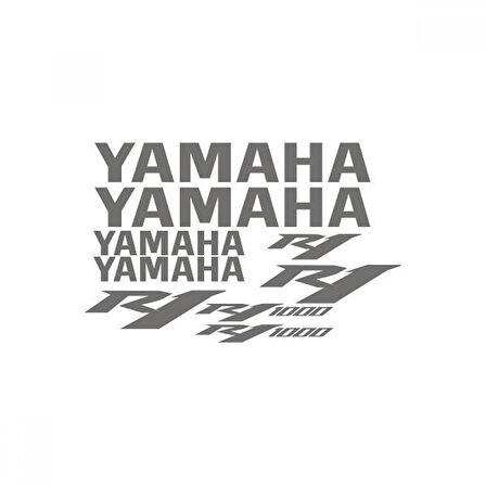 Yamaha-r1 sticker Set Motor Yapıştırma