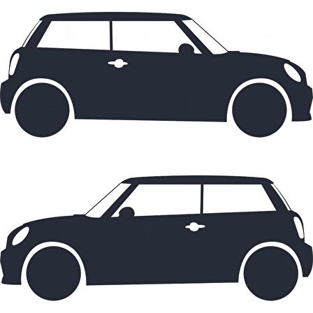 Mini cooper Resmi Sticker Yapıştırma