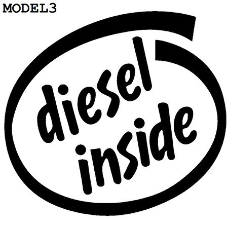 Depo Yakıt kapağı Sticker Dizel