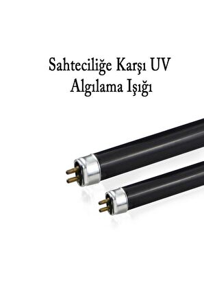 Şahnet 4W T5 BLB Floresan Ampul Mor Işık 13,6 cm- Para Makinesi Lambası