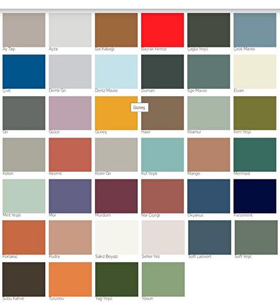 Bianca Stella Su Bazlı Saf Akrilik Boya Paris Grisi 1000Ml