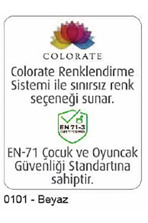 Stella Boya Masa Boyama Seti 0.5 Lt Boya 0.25 Lt Sıvı Cam