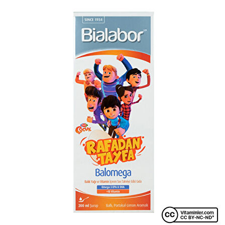 Biolabor Balomega 200 mL - BAL/PORTAKAL