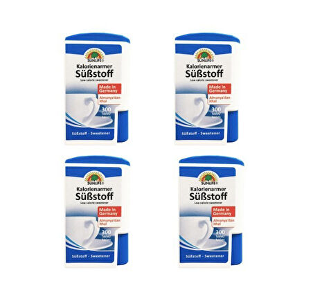 Sunlife Sweetener Tatlandirici 300 Tablet - 4 Adet