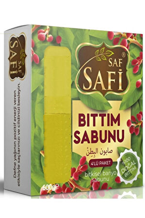 Safi Saf Doğal Bıttım Sabunu 4'lü 600gr