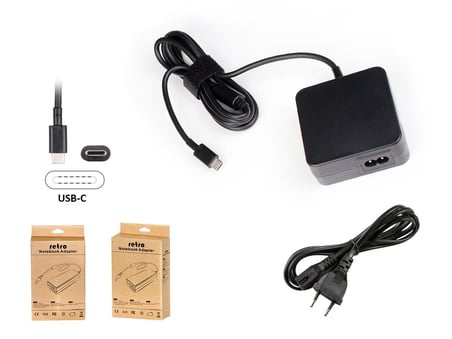 RETRO Hp 65W USB-C PD Adaptör RNA-HC20