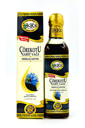 Çörekotu Yağı 250 Cc ( Soğuk Sıkım ) Gıda