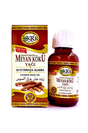 Soğuk Sıkım Meyan Kökü Yağı 50 Ml