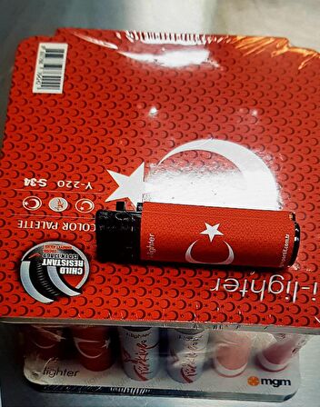 LİGHTER MGM TÜRKİYE Y-220 S-34 ÇAKMAK 8697788764242