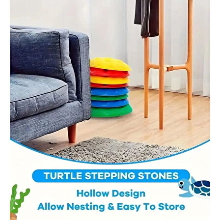 Çocuk Yarım Küre denge Ve Koordinasyon Adası 6 Lı Set