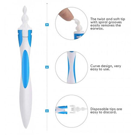 Find Back Pratik Kulak Temizleme Aparatı Silikon Kit Ear Claning
