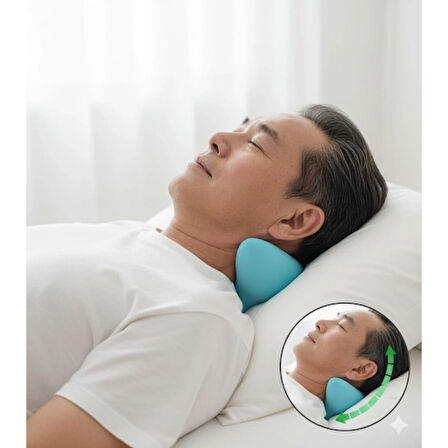 Boyun Hörgücü Ve Kamburluk Önleyen Ortopedik Yastık | Dik Duruş, Sağlıklı Omurga Ve Rahat Uyku Desteği