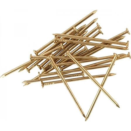 Başsız Sarı Tel Çivi 10x30 - 2,5 Kg