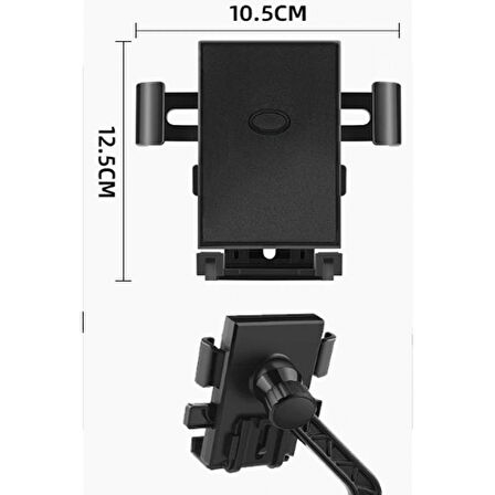 Otommatik Model Motosiklet Telefon Tutucu Ayna Bağlantılı