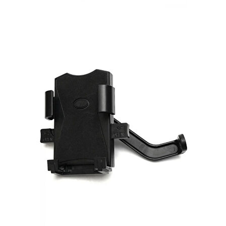 Otommatik Model Motosiklet Telefon Tutucu Ayna Bağlantılı