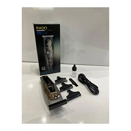 Rado Rd-3710 T Bıçak Sıfır Kesim Lcd Ekran Şarjlı Tıraş Makinesi