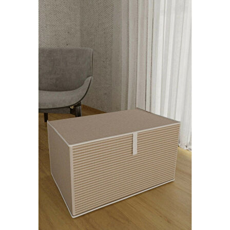 Baza Altı Boy Çok Amaçlı Düzenleyici Kutu Organizer Cırt Cırtlı Hurç 19cm X 40cm X 50cm (1 Adet)