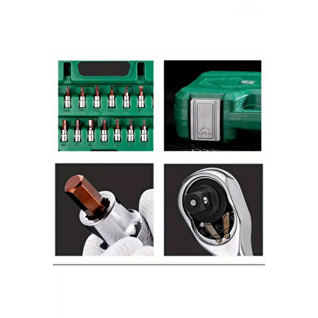 108 Parça Profesyonel Lokma Takımı Parlak Ürün