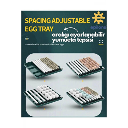 Profesyonel 130 Yumurtalık Tam Otomatik Kuluçka Makinesi Yedek Motorlu Tavuk Kaz Ördek Bıldırcın Güvercin Süs Kuşu İçin Tasarlanmış