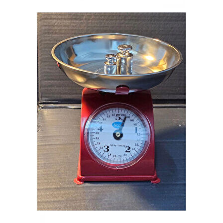 5 Kg Retro Nostalji Mutfak Tartısı Analog Terazi