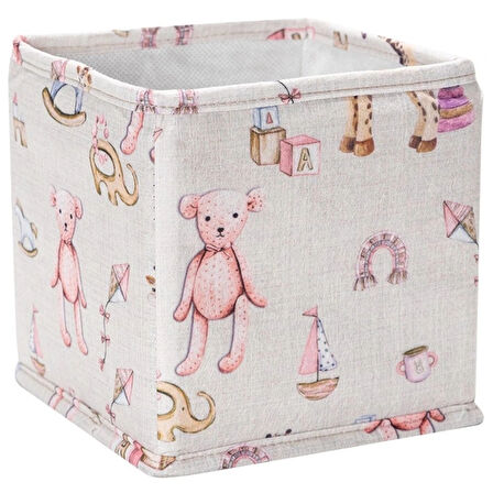 Baby 3'lü Kullanışlı Çekmece Düzenleyici Çok Amaçlı Organizer Kutu (pembe)