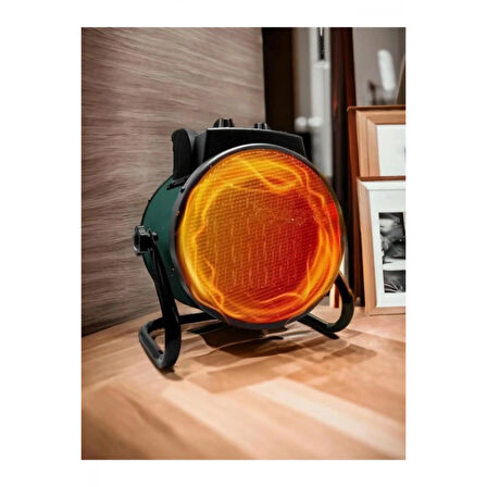 Ultra Güçlü 3000 Watt Taşınabilir Elektrikli Portatif Isıtıcı Soba Sıcak Hava Üfleyen Fan Radyatör