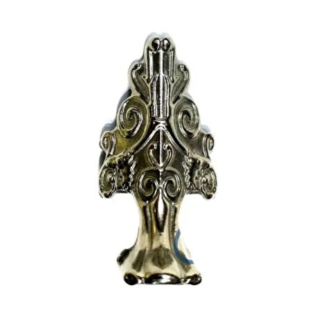 Lükens Sandık Ayağı, Kutu Ayak 4 Cm - Nikel, 50 Adet