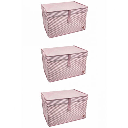 Çok Amaçlı Düzenleyici Kutu Organizer Cırt Cırtlı Hurç Mega Plus Boy 40cm X 30cm X 70cm (5 Adet)