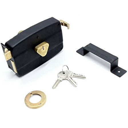 Dış Kapı Oval Tirajlı Kilit - Karşılıklı, 12mm