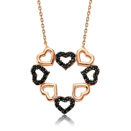 925 Ayar Gümüş Kalpli Aşk Kadın Gümüş Kolye PT2610349 (599599)