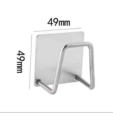 Kendinden Yapışkanlı Çelik Drenaj Rafı , Askı