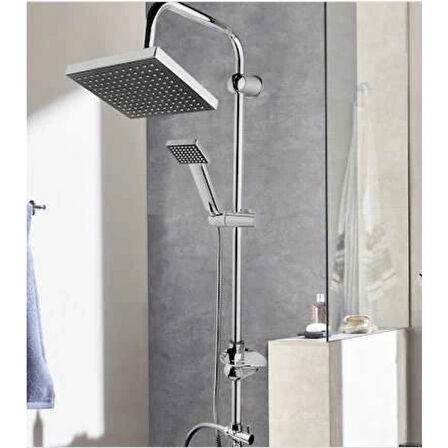 Fonksiyonel Duş Robotu Tepe Duş Seti Duş Başlığı Sistemi Seti Yağmurlama Duş Robotu