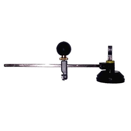 Menfez Açma Seti (camı Çıkarmadan) -  Açılı Cam Kesme Pergeli 40 Cm + Tokmağı