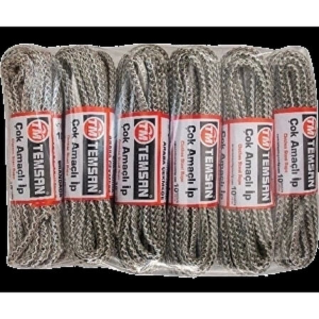 Temsan 10 Mt Çok Amaçlı İp 12'li