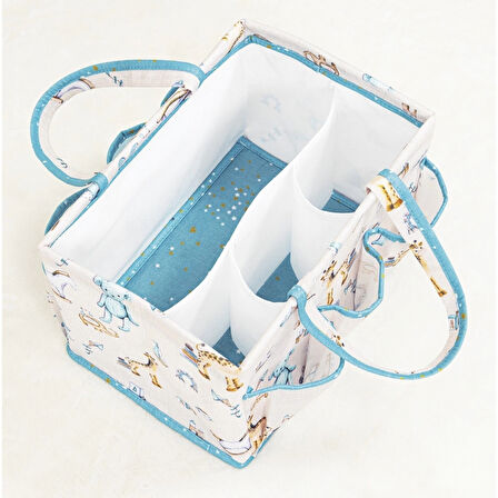 Baby Kullanımı Kolay Desenli Taşınabilir Bakım Çantası (yeşil)