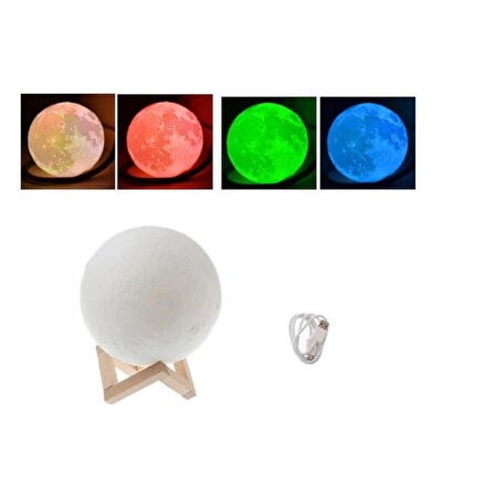 Dekoratif Yerküre 15cm Pilli Lamba