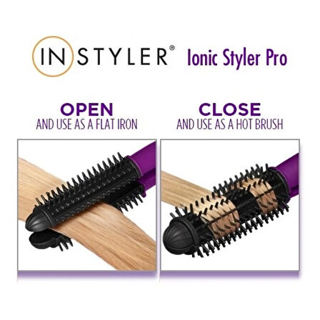 Instyler Ionic Styler - İyonik Şekillendirici Saç Kıvrımlaştırıcı Ve Düzleştirici Tarak