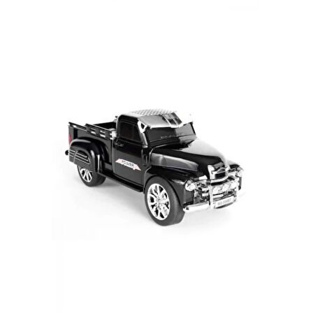 Şarjlı Nostaljik Çalar Kamyon Bluetooth Fm Radyo Tf Mp3 Siyah