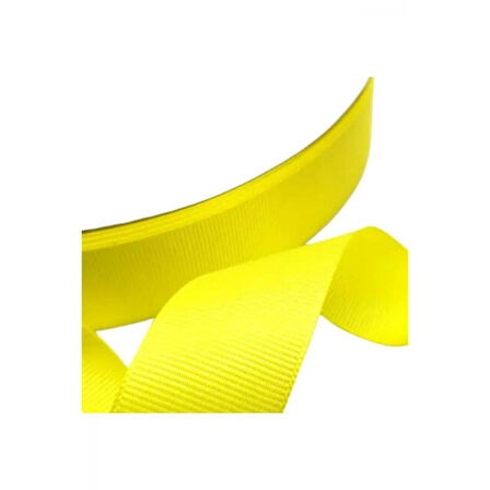 Grogren Kurdele 1 cm 10 Metre Sarı