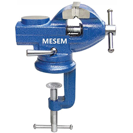 Dönerli Tezgah Ve Masa Mengene Mini 60 Mm