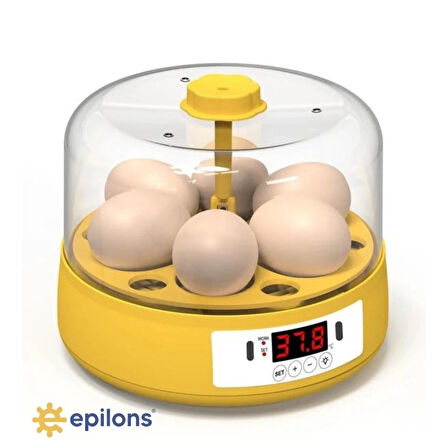 Mini Otomatik Ev Tipi Kuluçka: Elektrikli Tavuk Ve Kuş Kuluçka Makinesi 6 Yumurtalı Mx-6